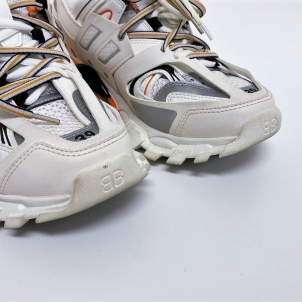 Balenciaga Track Sneakers White/Orange Size 39 - Picture 6 of 8